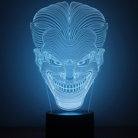 3D светильник  Джокер