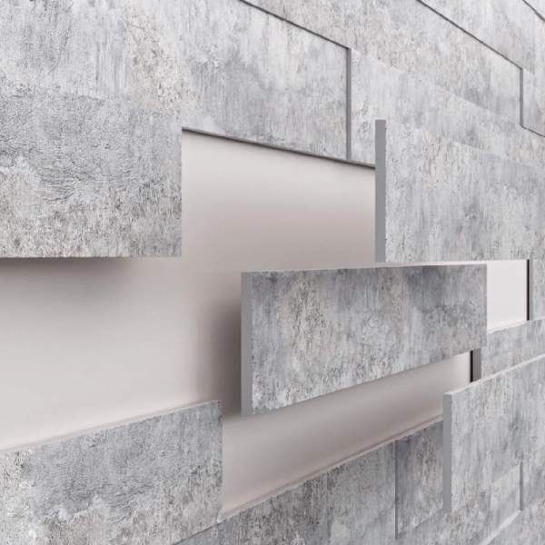 Панели МДФ Stella 3D Premium Бетон Чикаго (уп-1,13кв.м)