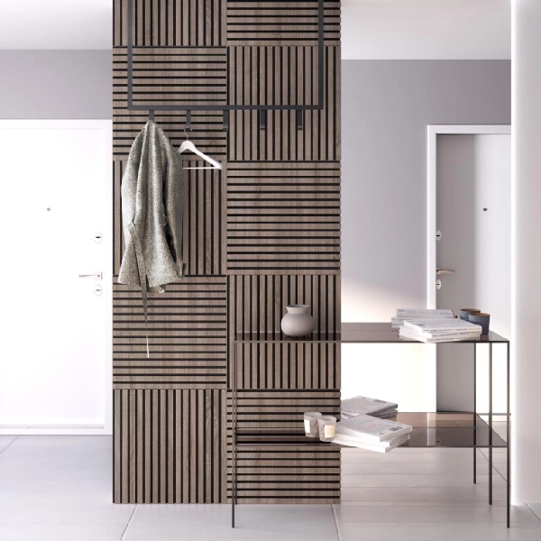 Панель Стеновая Акустическая Stella Comfort Standart Дуб Винтаж 600х600х9 (уп.1шт.)