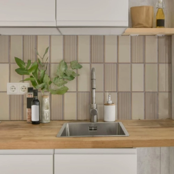 Панель ПВХ 0,3 плитка «Макиато» Stella