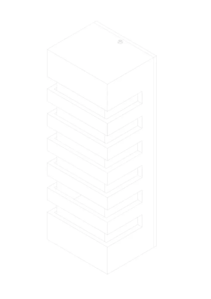 Настенный светильник (бра) Outdoor O034WL-02B