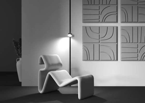 Трековый светильник Technical TR040-4-18WTW-DD-B