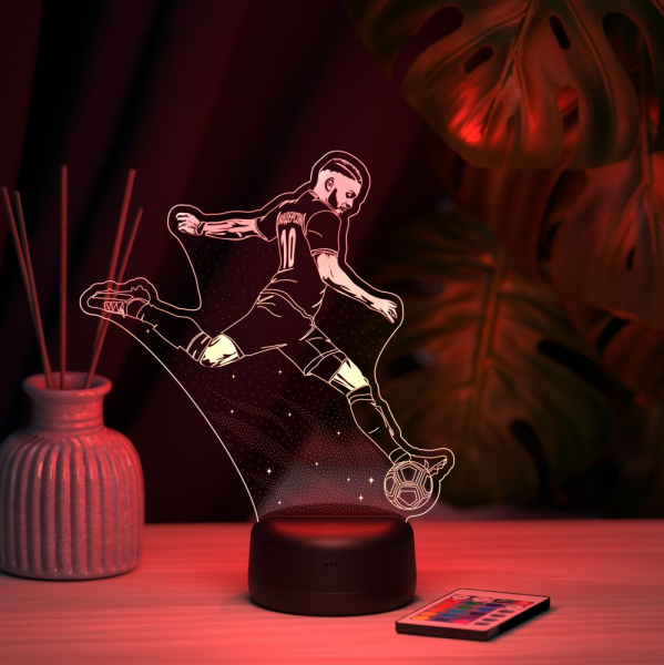 3D светильник  Светильник "Футболист"