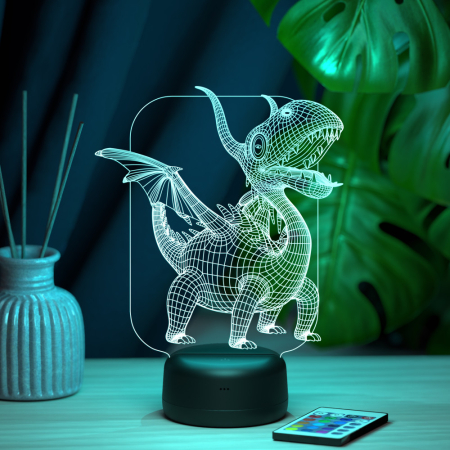 3D светильник  Светильник "Дракоша"
