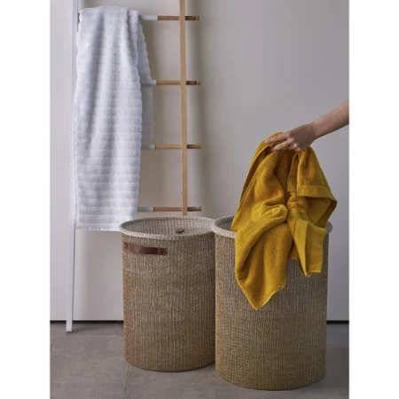 Корзина для хранения sustainable collection, D37х52 см, бежевая