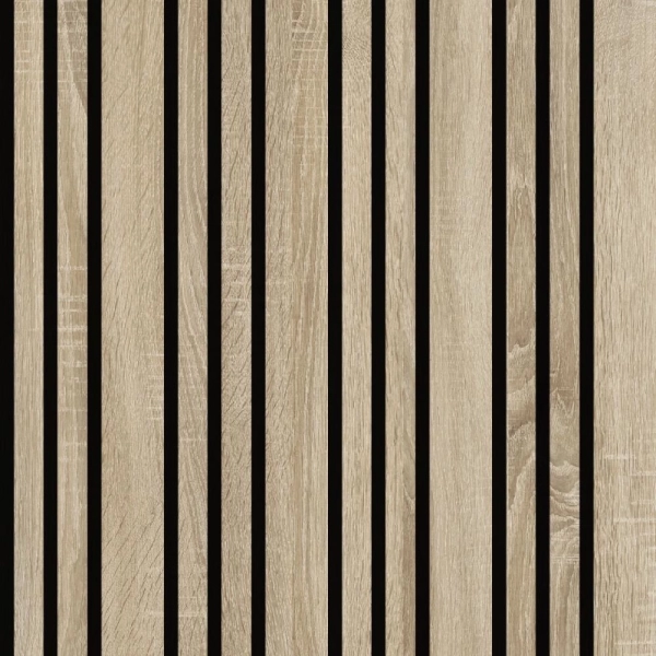 2К Панель Стеновая Акустическая Stella Comfort Dream Standart Дуб Сонома 2780х600х9 (уп.1шт.)