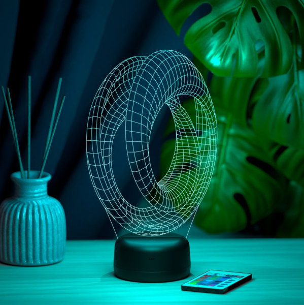 3D светильник  3д светильник "Абстракция #7"