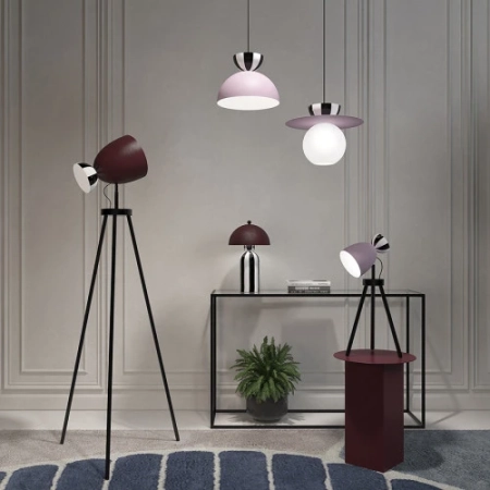 Светильник настольный anniken, D20х58 см, лиловый