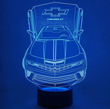 3D светильник  Автомобиль Chevrolet Camaro