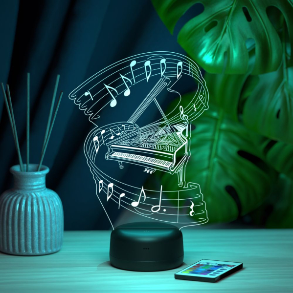 3D светильник  Светильник "Рояль"