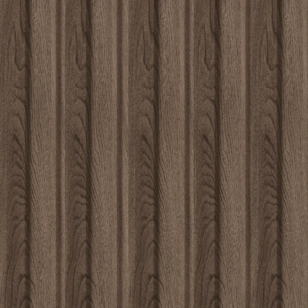 2К Панель Стеновая Реечная МДФ Stella Beats Light Орех Бразильский 2700x119x16 (4шт.упак.)