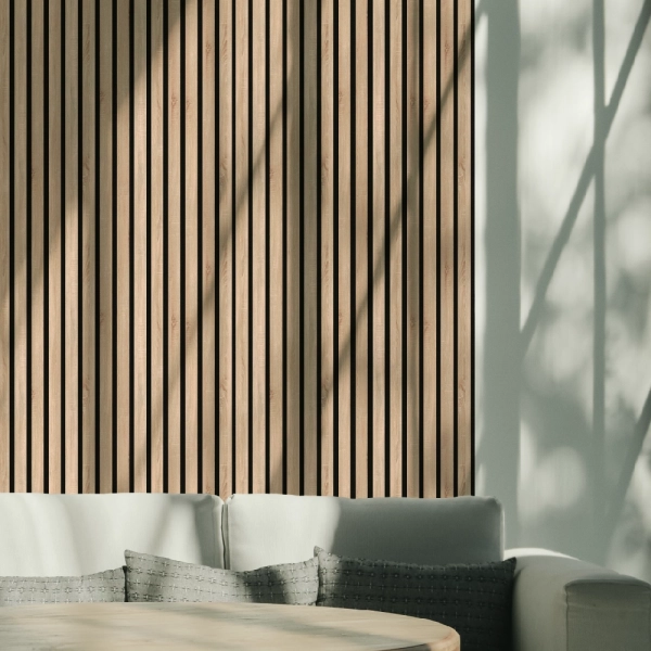 Панель Стеновая Акустическая Stella Trend Standart Дуб Сонома 2780х600х21 (уп.1шт.)