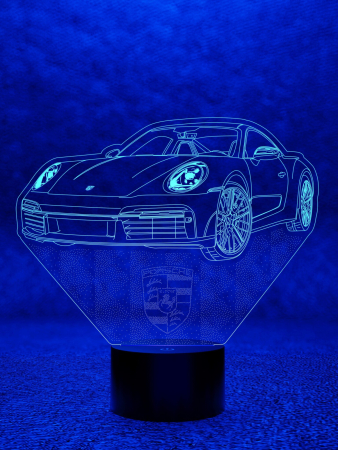3D светильник  Светильник "Porsche 911"