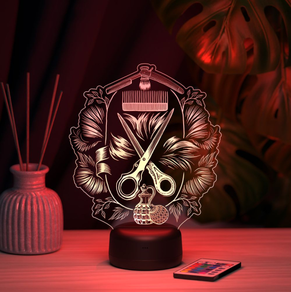 3D светильник  Светильник "Цирюльник"