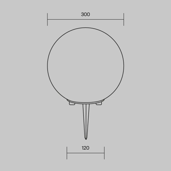 Ландшафтный светильник Outdoor O594FL-01W
