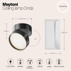 Потолочный светильник Technical C024CL-L18B