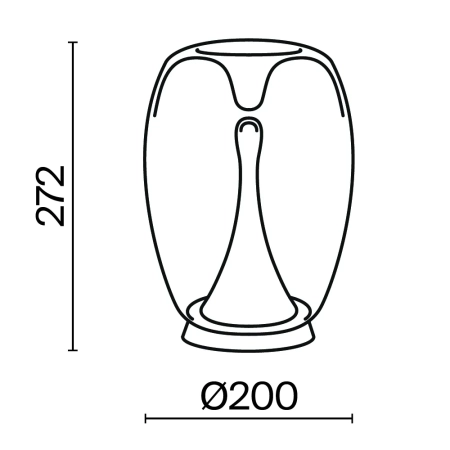 Настольный светильник Maytoni MOD282TL-L15G3K