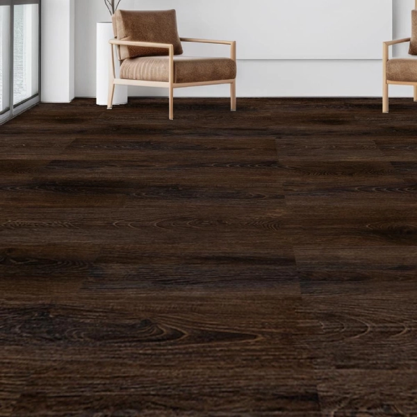 Ламинат SPC Stella Standart Кедр шоколадный 1218x180х4,3 (упак. 14 шт./3,069 кв.м)