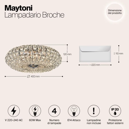 Люстра Maytoni DIA902-04-N
