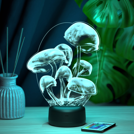 3D светильник  Светильник "Волшебные грибы"