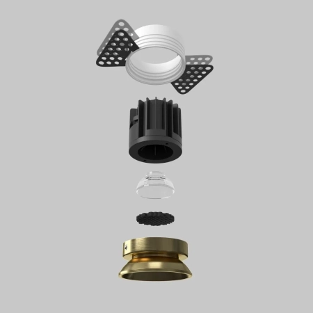 Встраиваемый светильник Technical DL058-7W4K-TRS-BS