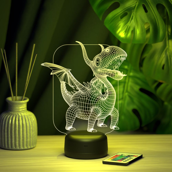 3D светильник  Светильник "Дракоша"