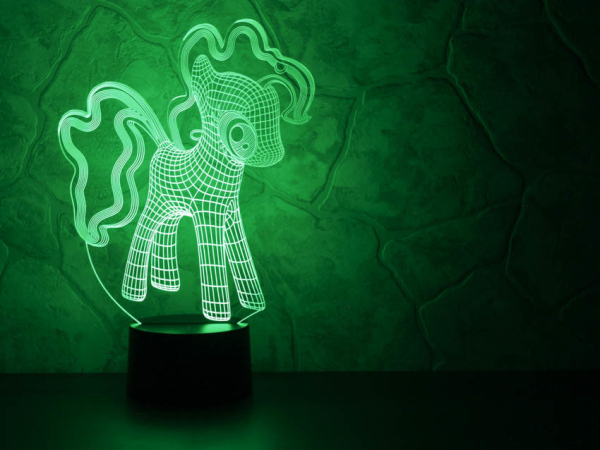 3D светильник  Little Pony