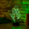 3D светильник  Человек паук #3