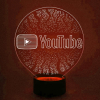 3D светильник  YouTube