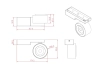 Потолочный светильник Technical C062CL-L12W4K