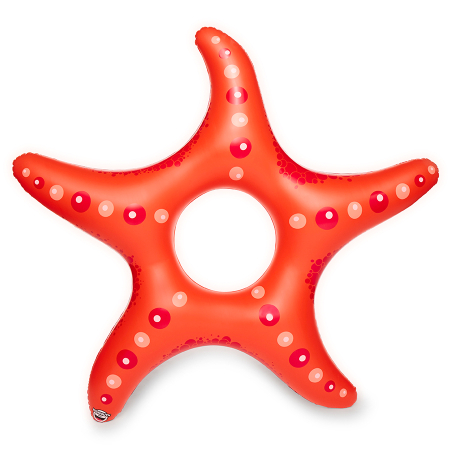 Круг надувной bigmouth, starfish