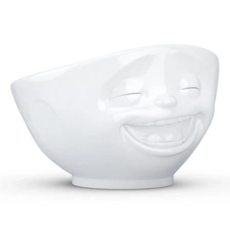 Чаша laughing, 1 л, белая