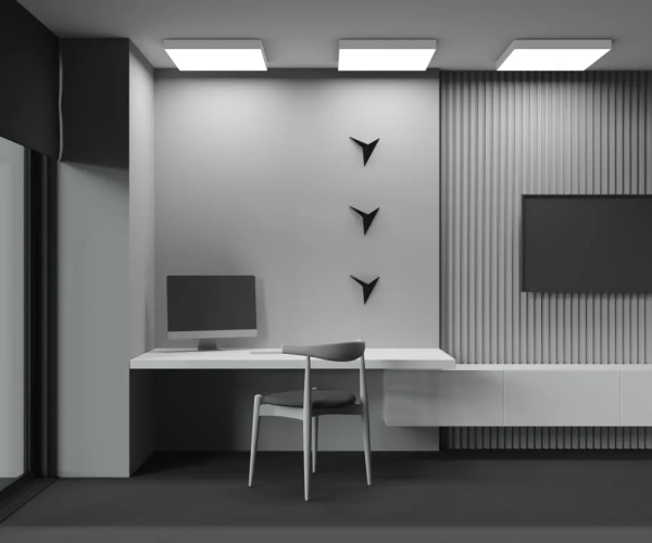Потолочный светильник Technical C032CL-90W3K-SQ-W