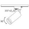 Трековый светильник Technical TR004-1-GU10-GF