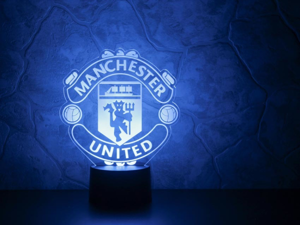 3D светильник  Манчестер Юнайтед