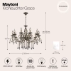 Люстра Maytoni RC247-PL-10-R