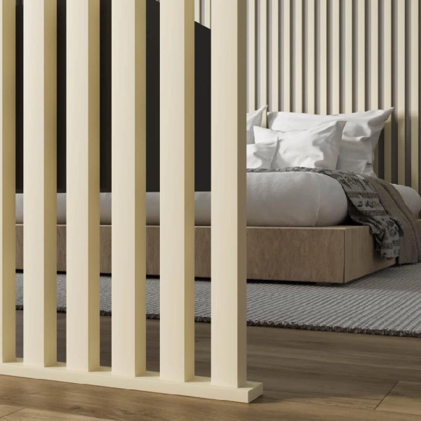 Интерьерная Рейка МДФ STELLA Планкен De Luxe Palomino 16*60*2700 (уп.6 шт.)