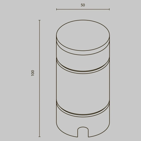 Ландшафтный светильник Outdoor O474FL-L2GF3K