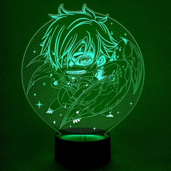 3D светильник  Токийский гуль Канэки