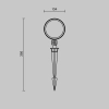 Ландшафтный светильник Outdoor O495FL-L25B3K