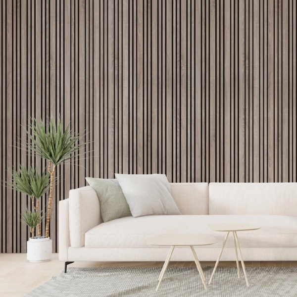 Панель Стеновая Акустическая Stella Comfort Dream Standart Дуб Винтаж 2780х600х9 (уп.1шт.)