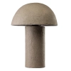 Лампа настольная texture sleek, D32х42 см, бежевая