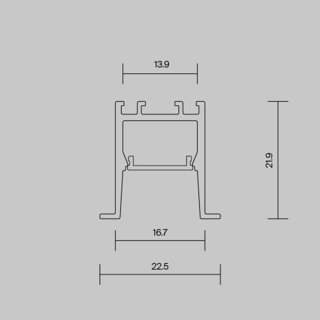 Профиль Led Strip 632013