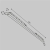 Трековый светильник Technical TR030-4-30WTW-DD2-B