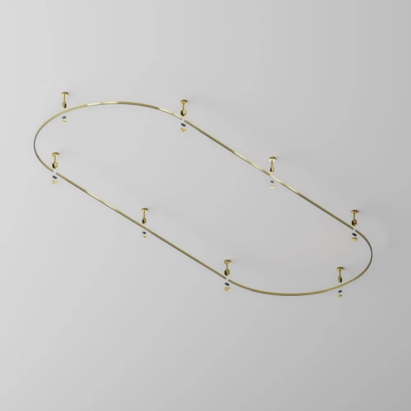 Шинопровод накладной/подвесной Technical TRX154-2SR-D1200-BS