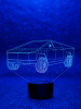 3D светильник  Светильник "Tesla Roadster Илона Маска"