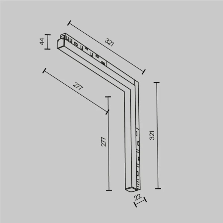 Трековый светильник Technical TR102-24W4K-W