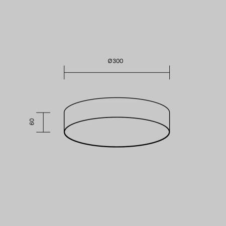 Потолочный светильник Technical C032CL-36W4K-RD-B