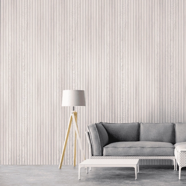 2К Профиль Финиш МДФ Stella Beats Light Ясень Айвори 2700x77x16 (уп.4шт.)