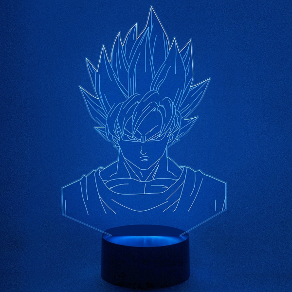 3D светильник  Сон Гоку Жемчуг дракона